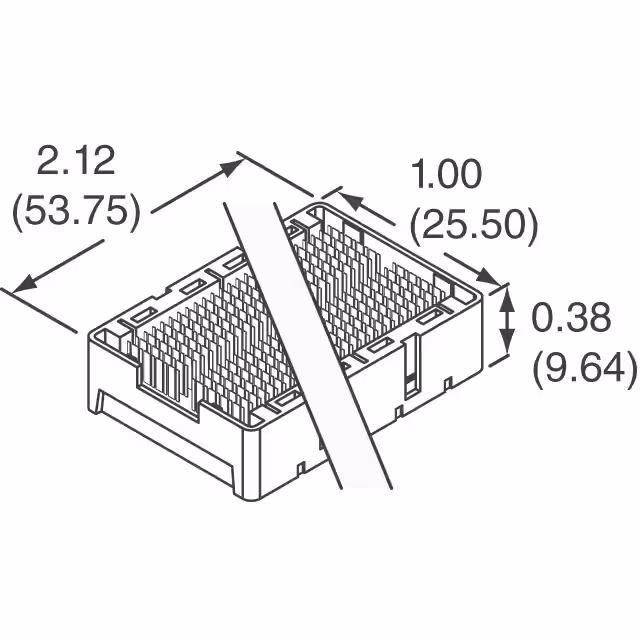55720-201LF Amphenol ICC (FCI)  Matrices de type bord Mezzanine (carte à carte)